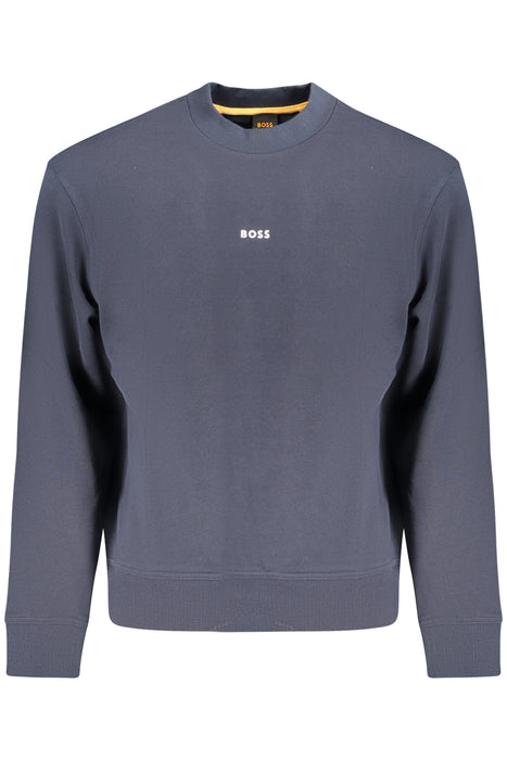 Hugo Boss Mens Blue Zip-Up Sweatshirt
