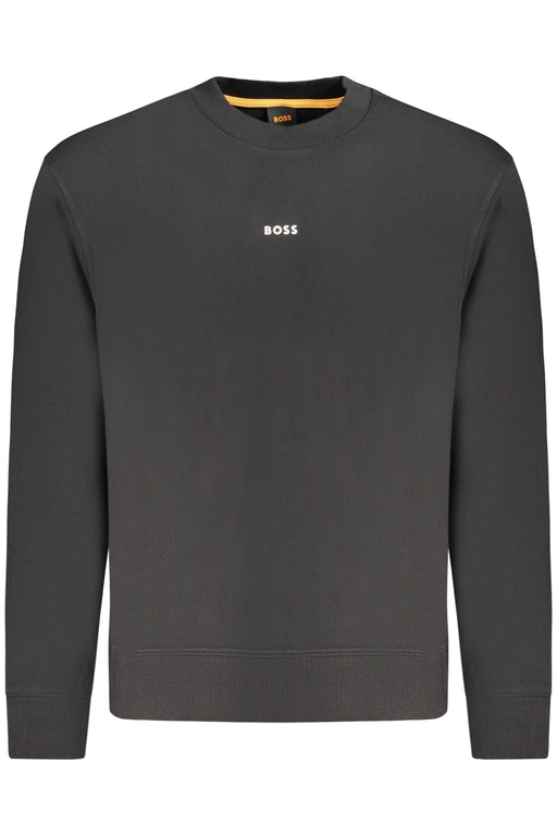 Hugo Boss Mens Black Zip-Up Sweatshirt