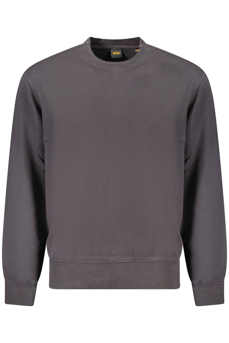 Hugo Boss Mens Black Zip-Up Sweatshirt