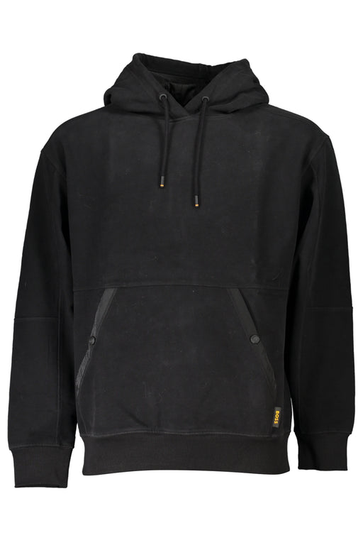 Hugo Boss Mens Black Zipless Sweatshirt