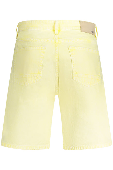 Hugo Boss Jeans Short Men Yellow