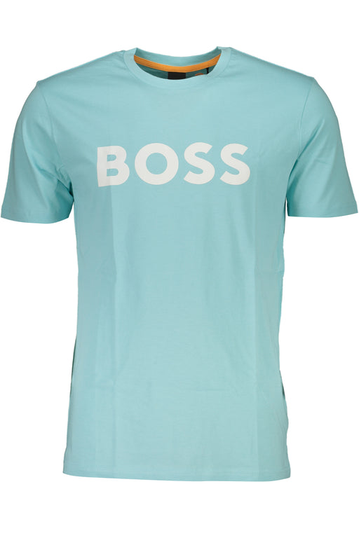 Hugo Boss Mens Short Sleeve T-Shirt Blue