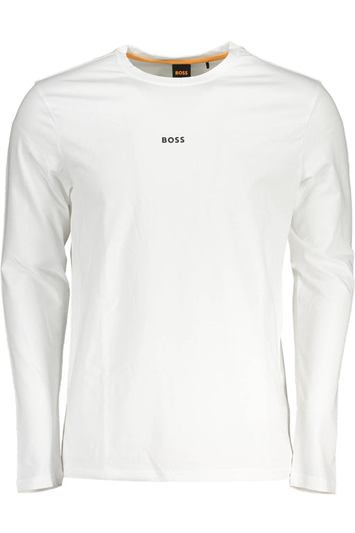 Hugo Boss Mens Long Sleeved T-Shirt White