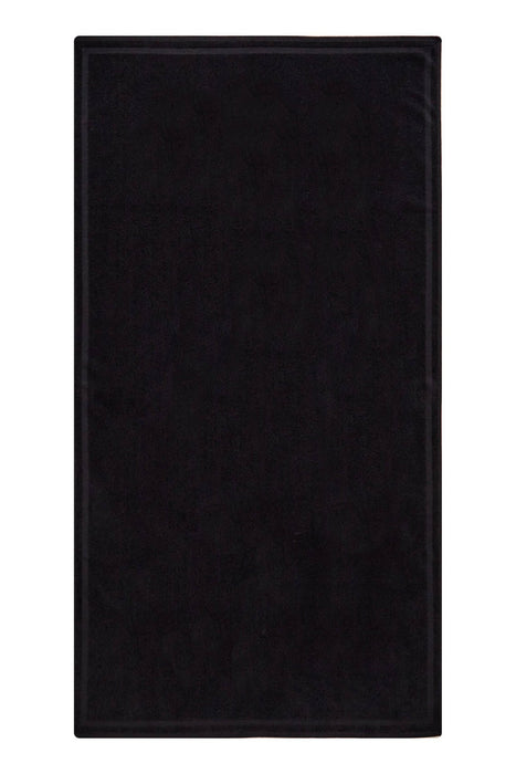 Iceberg Mens Black Beach Towel