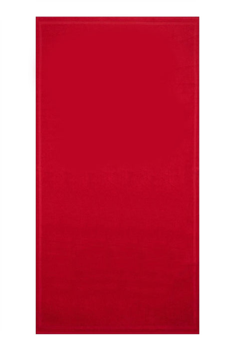 Iceberg Mens Red Beach Towel