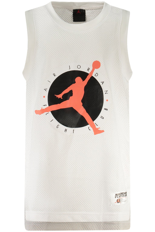 Jordan White Tank Top For Kids