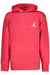 Jordan Red Zip-Up Sweatshirt For Kids