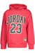 Jordan Red Zip-Up Sweatshirt For Kids