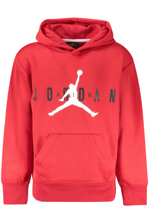 Jordan Mens Red Zip-Up Sweatshirt