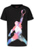 Jordan Short-Sleeved T-Shirt For Kids, Black
