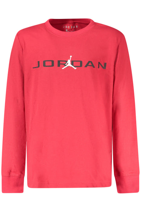Jordan Red Long-Sleeved T-Shirt For Kids