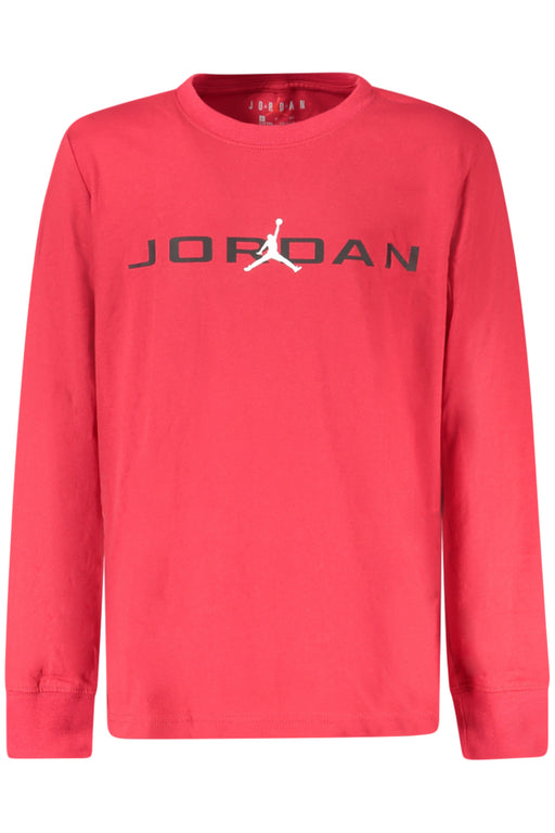 Jordan Red Long-Sleeved T-Shirt For Kids