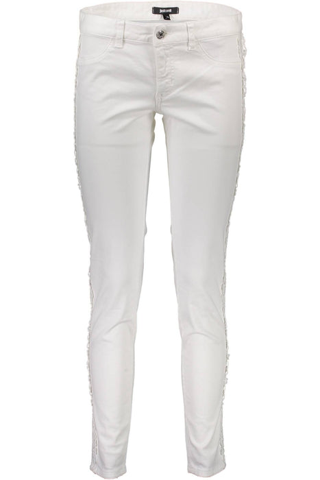 Just Cavalli Womens White Trousers