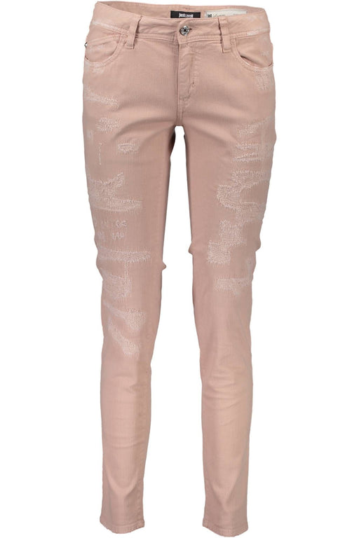 Just Cavalli Pink Woman Trousers