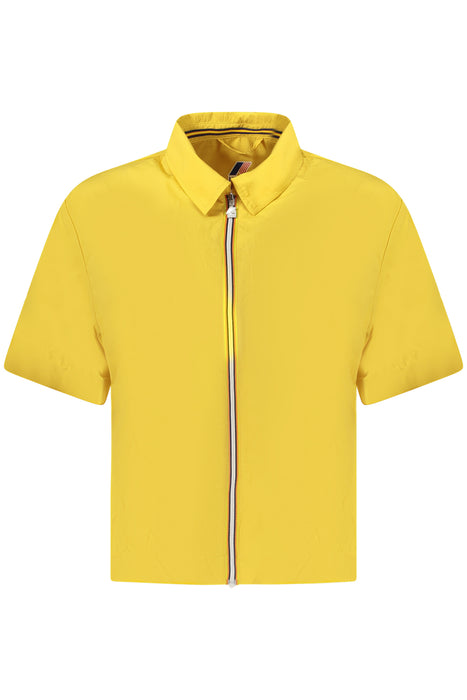 K-Way Short Sleeve Shirt Women Yellow