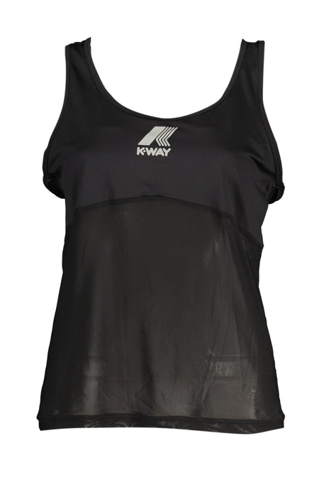 K-Way Womens American Tank Top Black