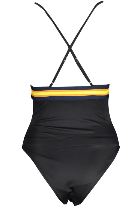 K-Way Black Womens One-Piece Swimsuit