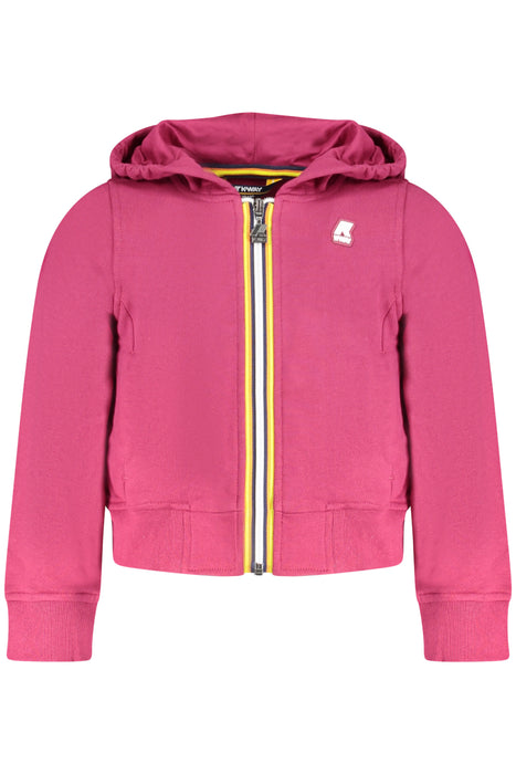 K-Way Zip-Up Sweatshirt Girl Purple