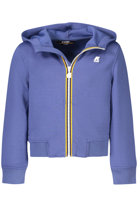 K-Way Sweatshirt With Zip Child Blue