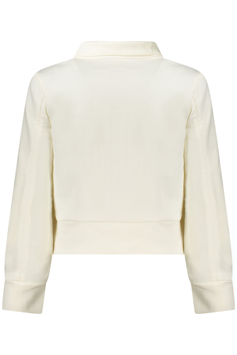 K-Way Womens Zip-Up Sweatshirt White
