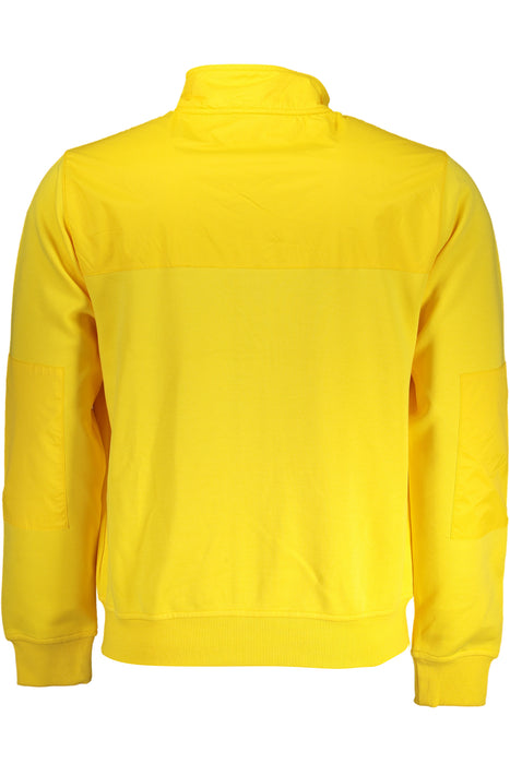 K-Way Yellow Mens Zip Sweatshirt