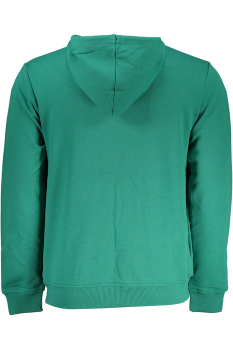 K-Way Mens Green Zip Sweatshirt
