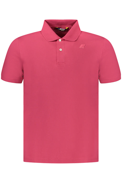 K-Way Polo Short Sleeve Men Pink