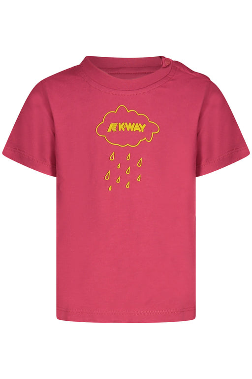 K-Way Short Sleeve T-Shirt Girl Pink