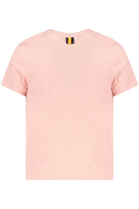 K-Way Short Sleeve T-Shirt Girl Pink