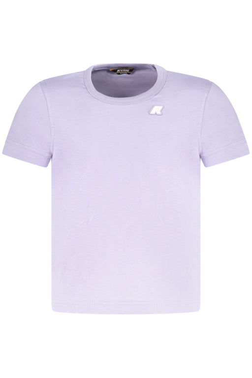 K-Way T-Shirt Short Sleeves Girl Purple