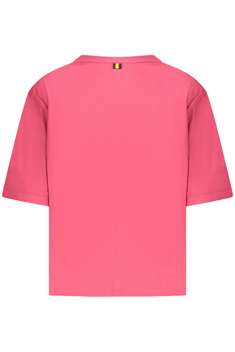 K-Way Short Sleeve T-Shirt Women Pink