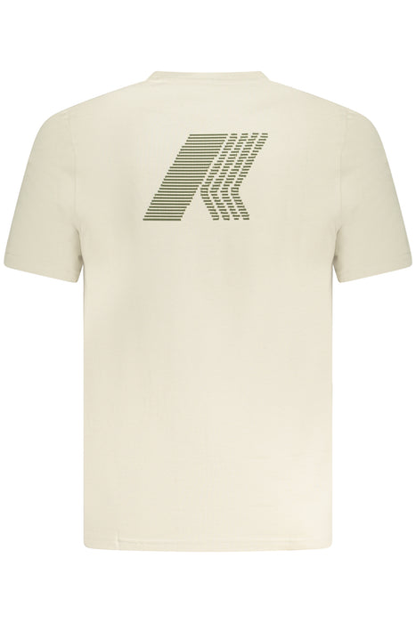 K-Way Short Sleeve T-Shirt Men Beige