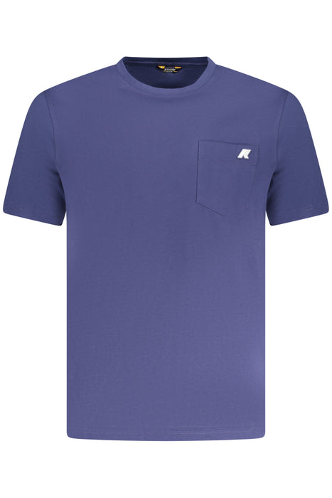 K-Way Short Sleeve T-Shirt Men Blue