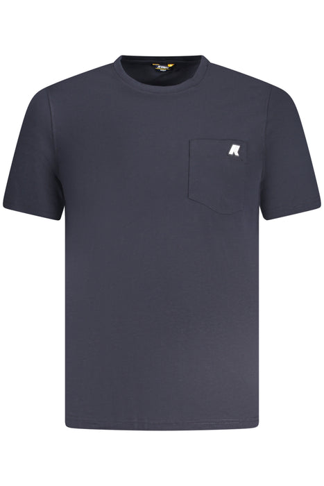 K-Way Short Sleeve T-Shirt Men Blue