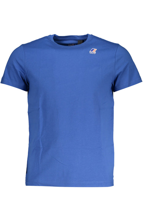 K-Way Mens Short Sleeve T-Shirt Blue