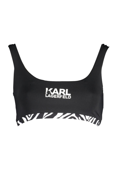 Karl Lagerfeld Beachwear Swimsuit Top Women Black
