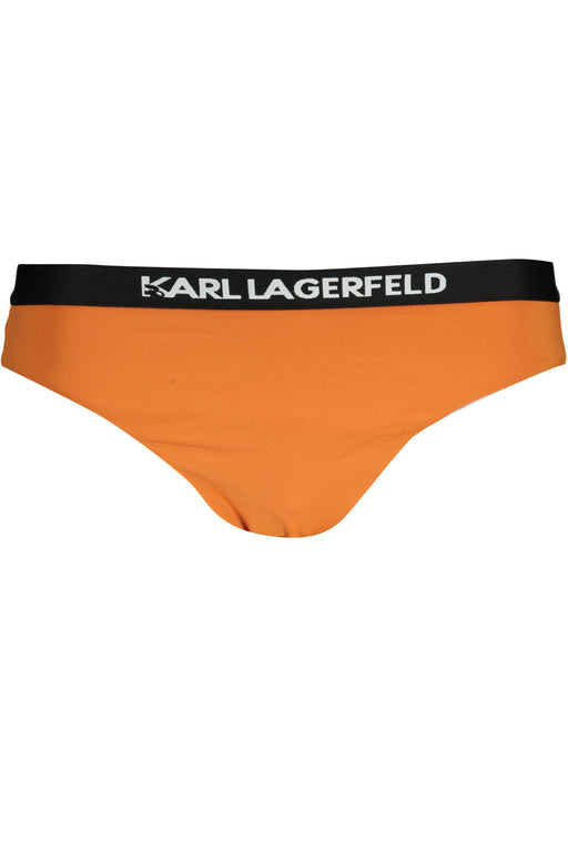 Karl Lagerfeld Beachwear Swimsuit Bottom Women Orange