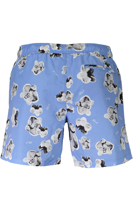 Karl Lagerfeld Beachwear Blue Mens Underwear Costume