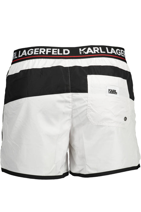 Karl Lagerfeld Beachwear Costume Parts Under White Man