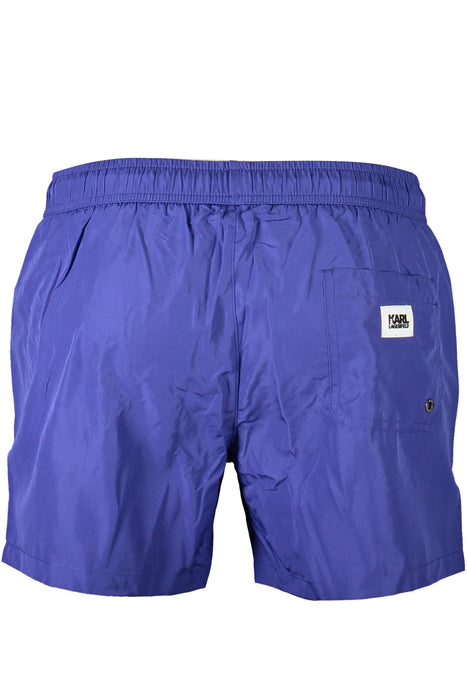 Karl Lagerfeld Beachwear Swimsuit Bottom Men Blue