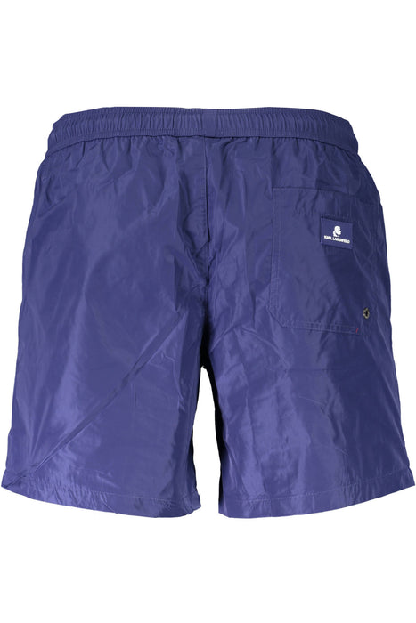 Karl Lagerfeld Beachwear Swimsuit Bottom Men Blue