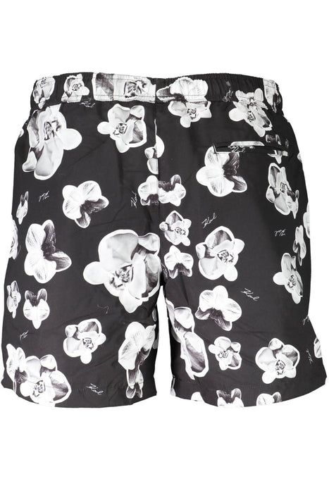 Karl Lagerfeld Beachwear Swimsuit Black Mens Bottom