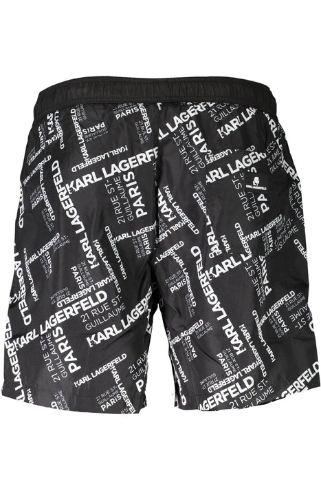 Karl Lagerfeld Beachwear Black Mens Underwear Costume