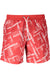 Karl Lagerfeld Beachwear Swimsuit Mens Bottom Red