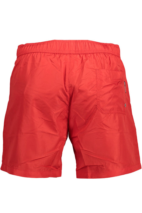 Karl Lagerfeld Beachwear Swimsuit Mens Bottom Red