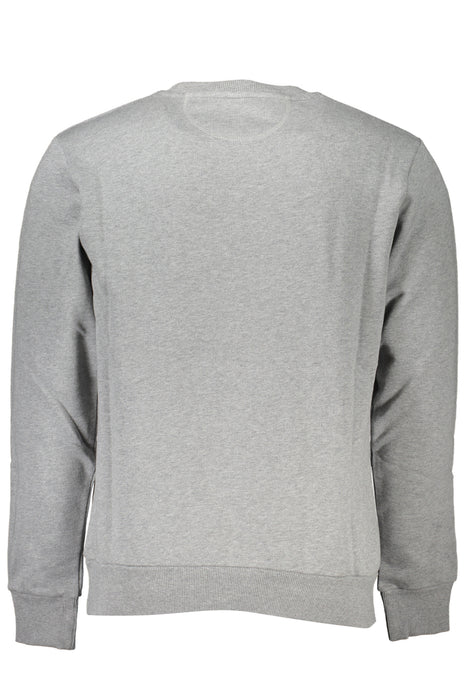 La Martina Mens Gray Zipless Sweatshirt