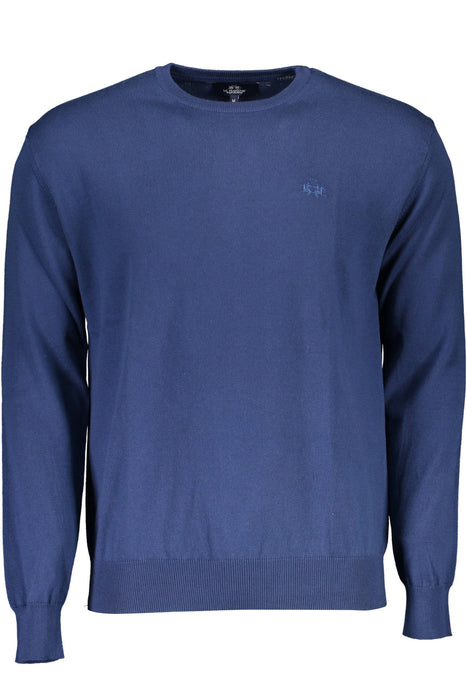 La Martina Mens Blue Sweater