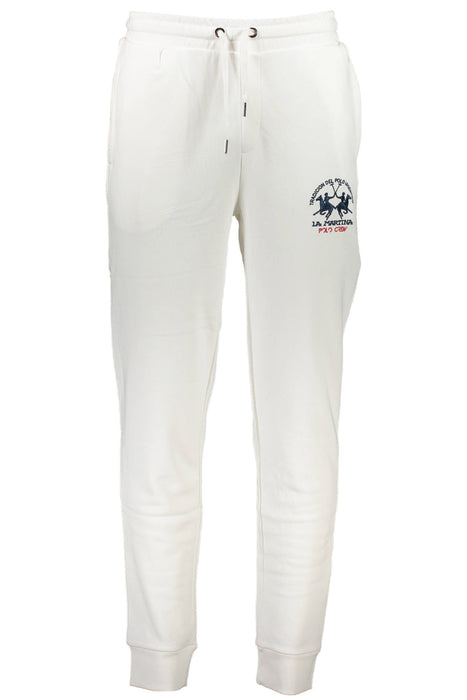 La Martina White Mens Trousers