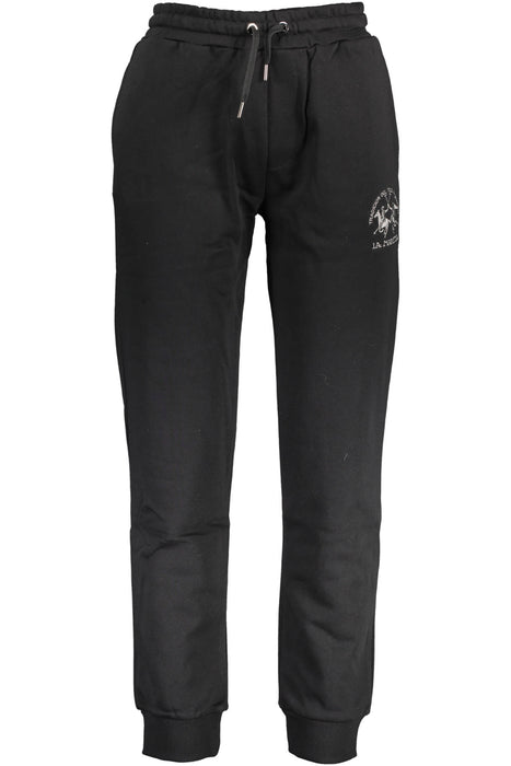 La Martina Black Mens Pants