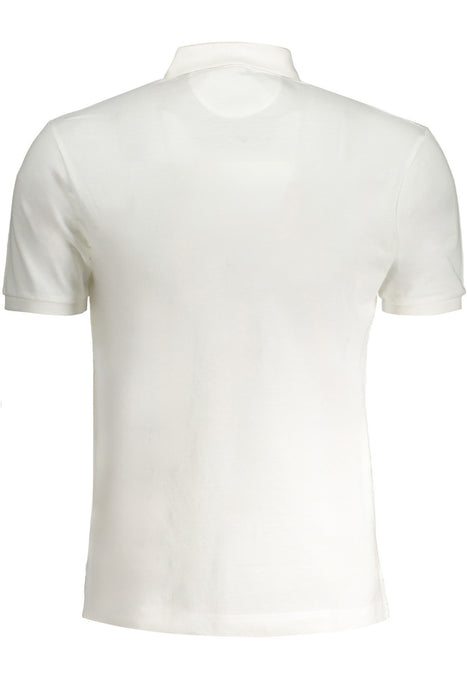 La Martina Mens White Short Sleeved Polo Shirt